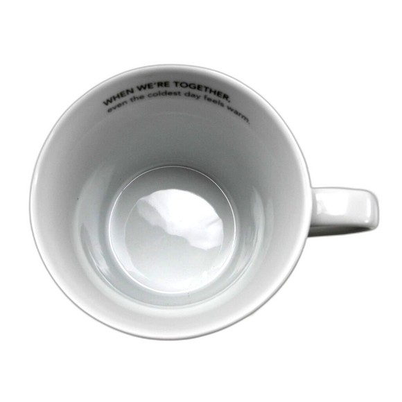 Starbucks Holiday 2011 Winking Snowman Mug - When We're Together Coffee Cup - Picture 7 of 7